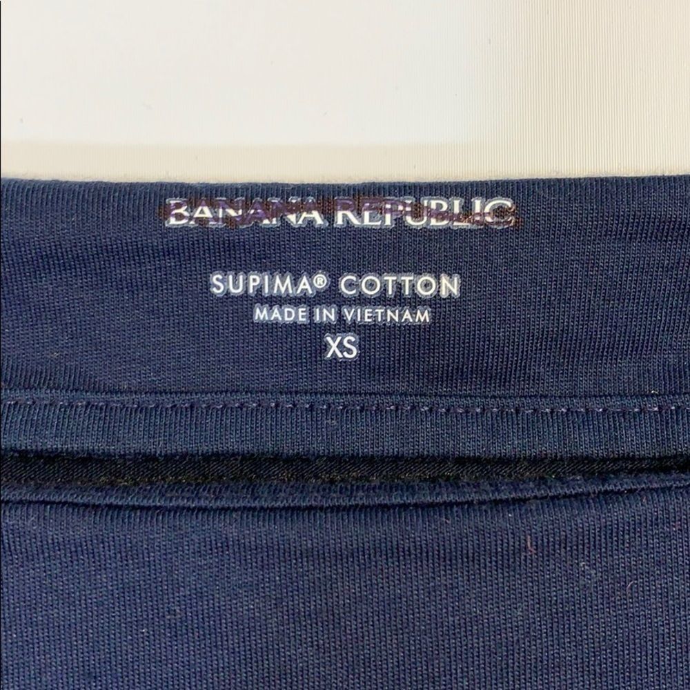 Banana Republic Supima Cotton Off The Shoulder Top - Picture 2 of 3